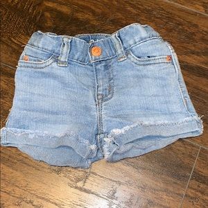 Infant Denim Cut Off Shorts